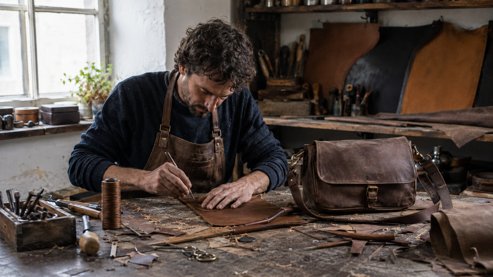 The Leatherworker Who Makes One Bag a Week